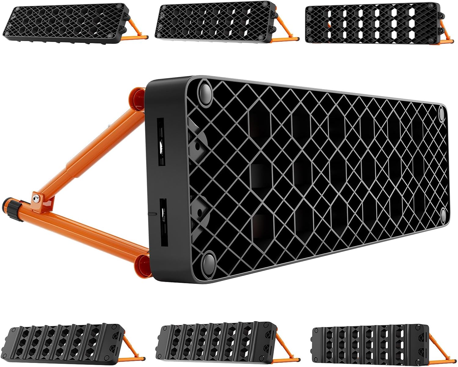Soccer Rebounder Board, Mult-Adjustable Angles Portable Soccer Rebound Wall, Foldable Kickback Board, Soccer Practice Equipment, Ideal for Kids & Adults Passing & Shooting Drills